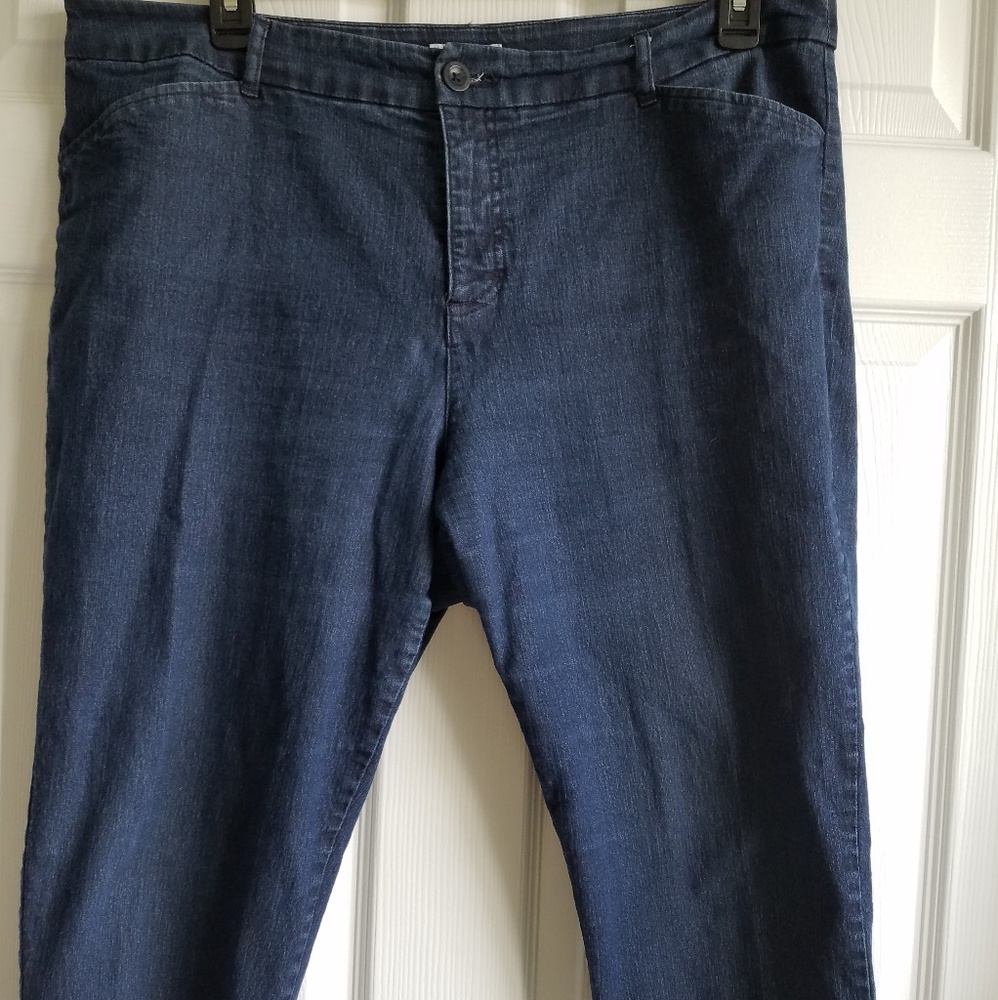 Denim capris